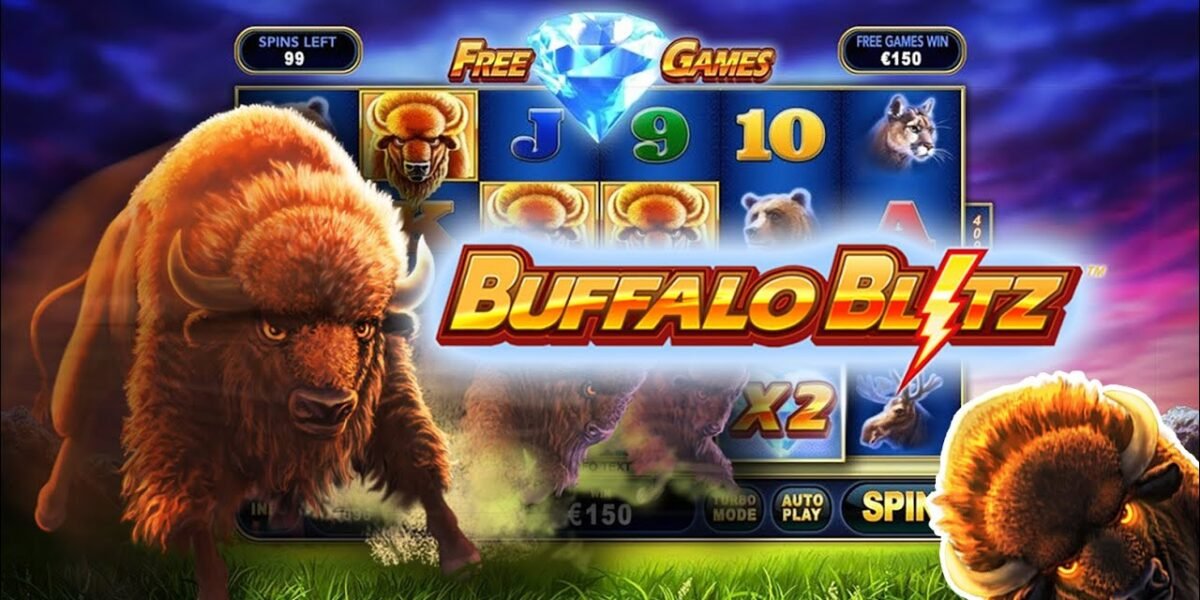 Review of online slot game BUFFALO BLITZ Jili