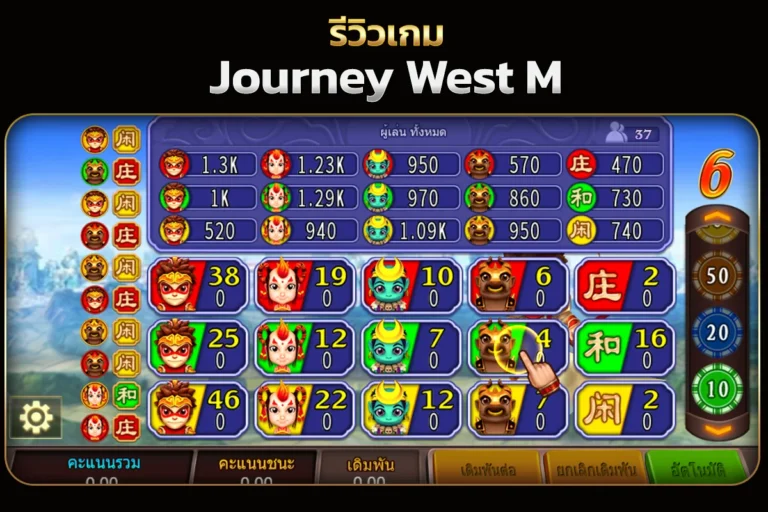 The format of the game Journey West M