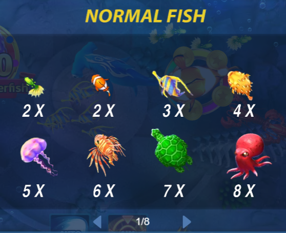 Happy Fishing fish shooting game symbol