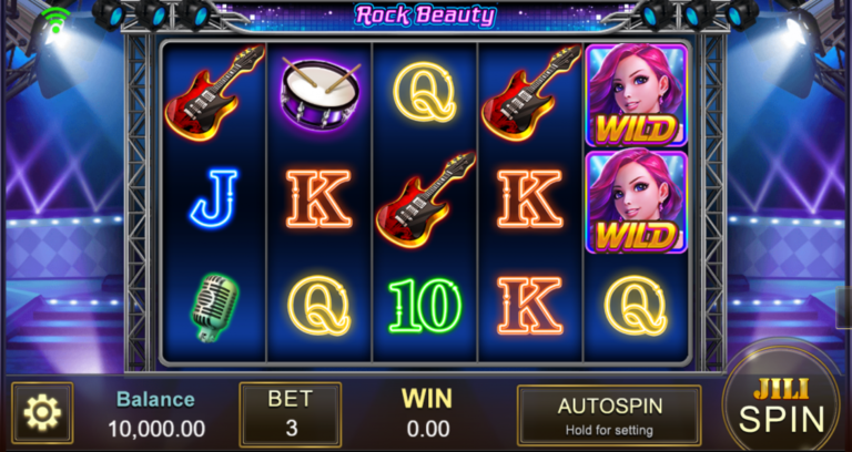 Winning Rock Beauty Slot Game