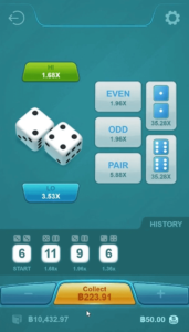 Dice Hi Lo game review