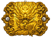 Golden Dragon Seal – The one that appears when playing the Red Cliff Battle.