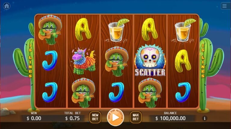 Game format: Mexicaliente slots
