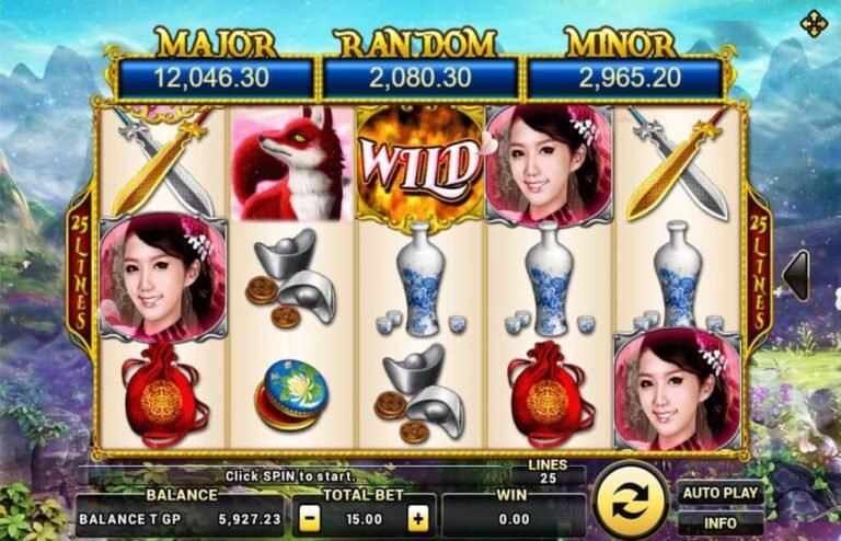 Queen Slot gameplay