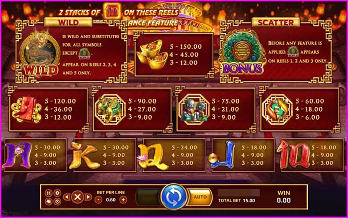 Symbol in the game Dragon Power Flame